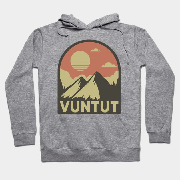 Vuntut national park mountains Hoodie by hardy 